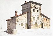 casa rurale Italia, Emilia-Romagna - casa torre, Rio Montagna Bolognese