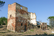 Landgüter  Toskana, Fattoria Fondi Rustici Montefoscoli, verlassenes Landhaus Bauernhaus La Querciola 