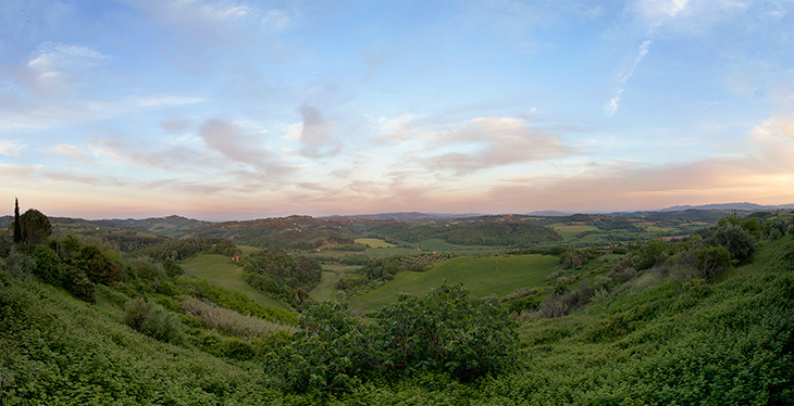 Landschaft Toskana Montefoscoli