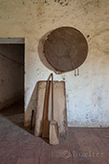 Bauernhaus Toskana - Landgut bei Fiano Val di Chiana, alte Geräte zur Getreidereinigung