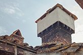 Bauernhaus Landhaus Toskana, Landgut Le Colombaie - Montefoscoli, Kaminabzug 