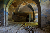 Toscana casa rurale, Fattoria di Montefoscoli - podere Le  Colombaie, stalla con volte - 