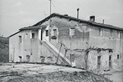 Bauernhaus Carfalo mit Tenne, Pergola und Außentreppe, Toskana 1973