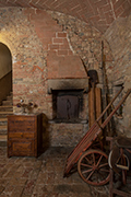 Backofen in toskanischem Bauernhaus 