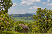 Landschaft  Toskana - San Casciano dei Bagni, Landgut Bacchianello