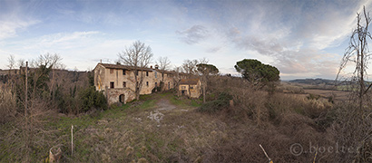 Landgut - Podere Le Colombaie Toskana, großer Bauernhof - 3 Bauernhäuser für 4 Familien