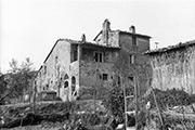 Garten vorm Bauernhaus La Casetta 1973