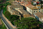 Villa Montefoscoli foto aerea