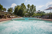 Ferienhaus Urlaub Bauernhof Agrotourismus Italien Toskana, Pool mit Whirlpool