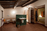 Ferienhaus Ferienwohnung Landhaus Bauernhof Italien Toskana, Siena - Landgut Bacchianello - Bad