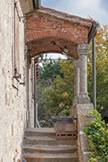 Toskana - Treppe Landhaus