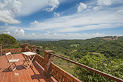 Terrasse Landhaus Il Luogo Toskana