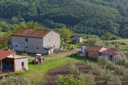 Bauernhof Casalino Toskana kaufen, Bauernhaus mit Ställen